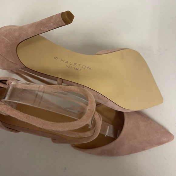 Halston Heritage suede strappy stiletto - Picture 7 of 12